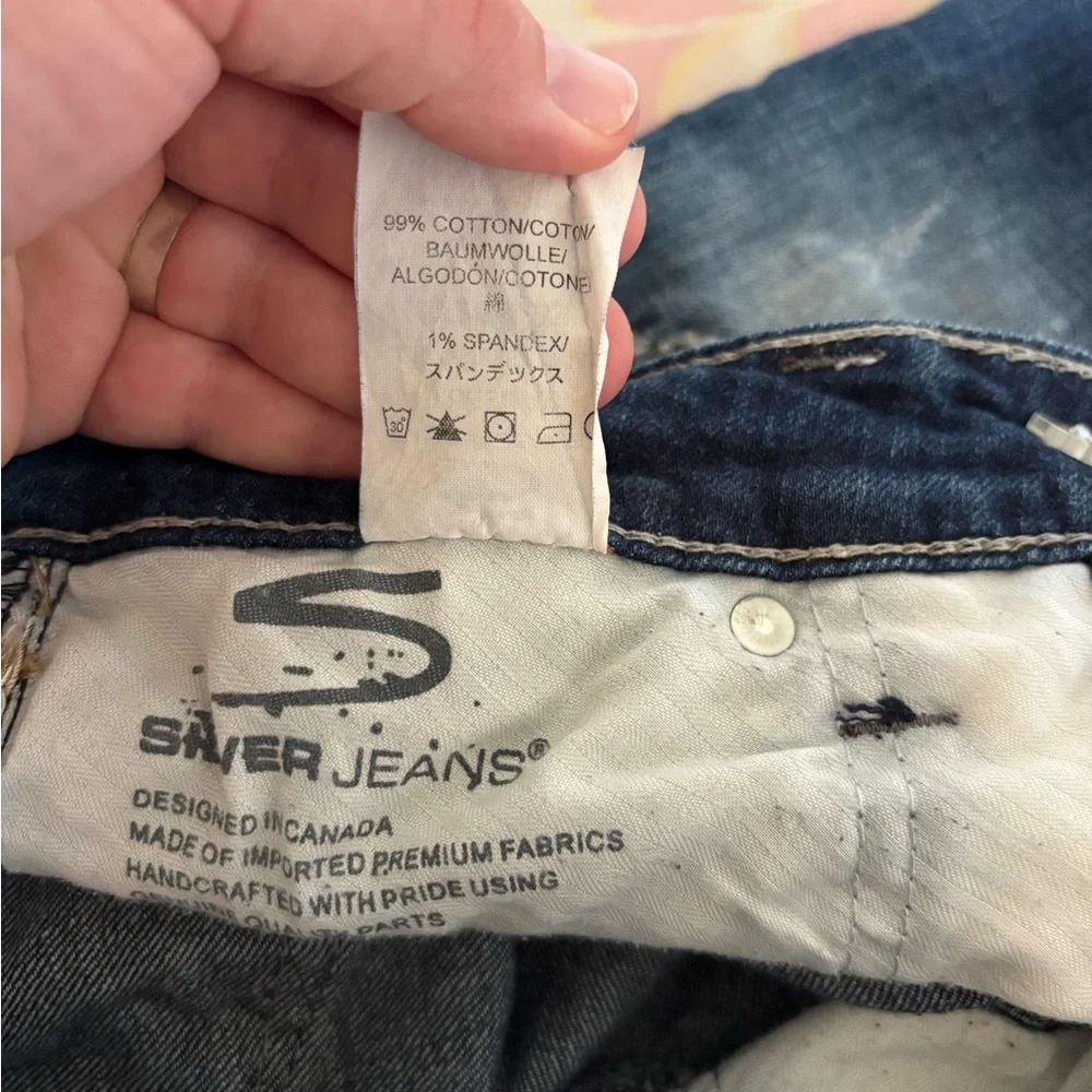 Silver Distressed Tuesday Jeans in Bootcut - Picture 14 of 14